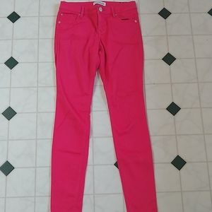 Express pink jeans